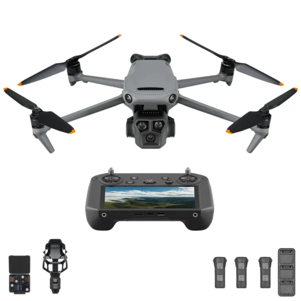 MavicPro Tech – Drone with Triple 4K Full HD Camera + Remote Control and 3 Extra Batteries